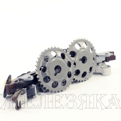 Комплект цепи ГРМ TOYOTA Avensis 2.0i/2.4i 16V 1AZFE/2AZFE 01> (с шестернями) BGA